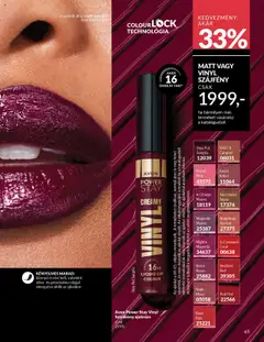 Avon - AVON online katalógus 2025 októberi megtekintése, amely érvényes 2025.10.01.-től | Oldal: 69