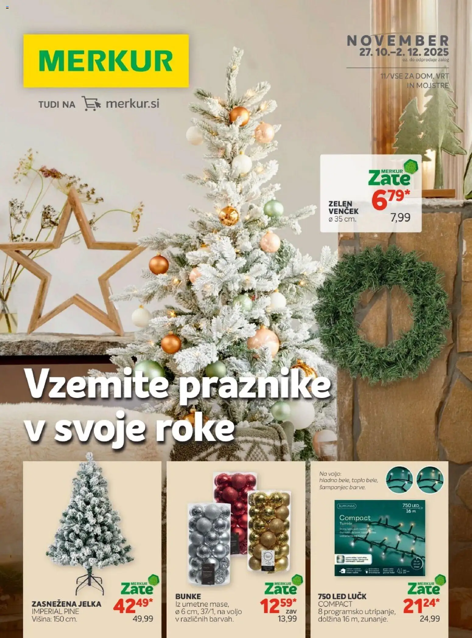 Merkur Katalog od 27.10.2025 - aktualna ponudba - stran 1