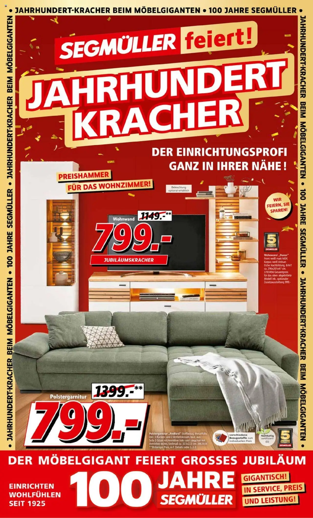 Segmüller Jahrhundert Kracher (vom 20.09.2025 - 11.10.2025)
