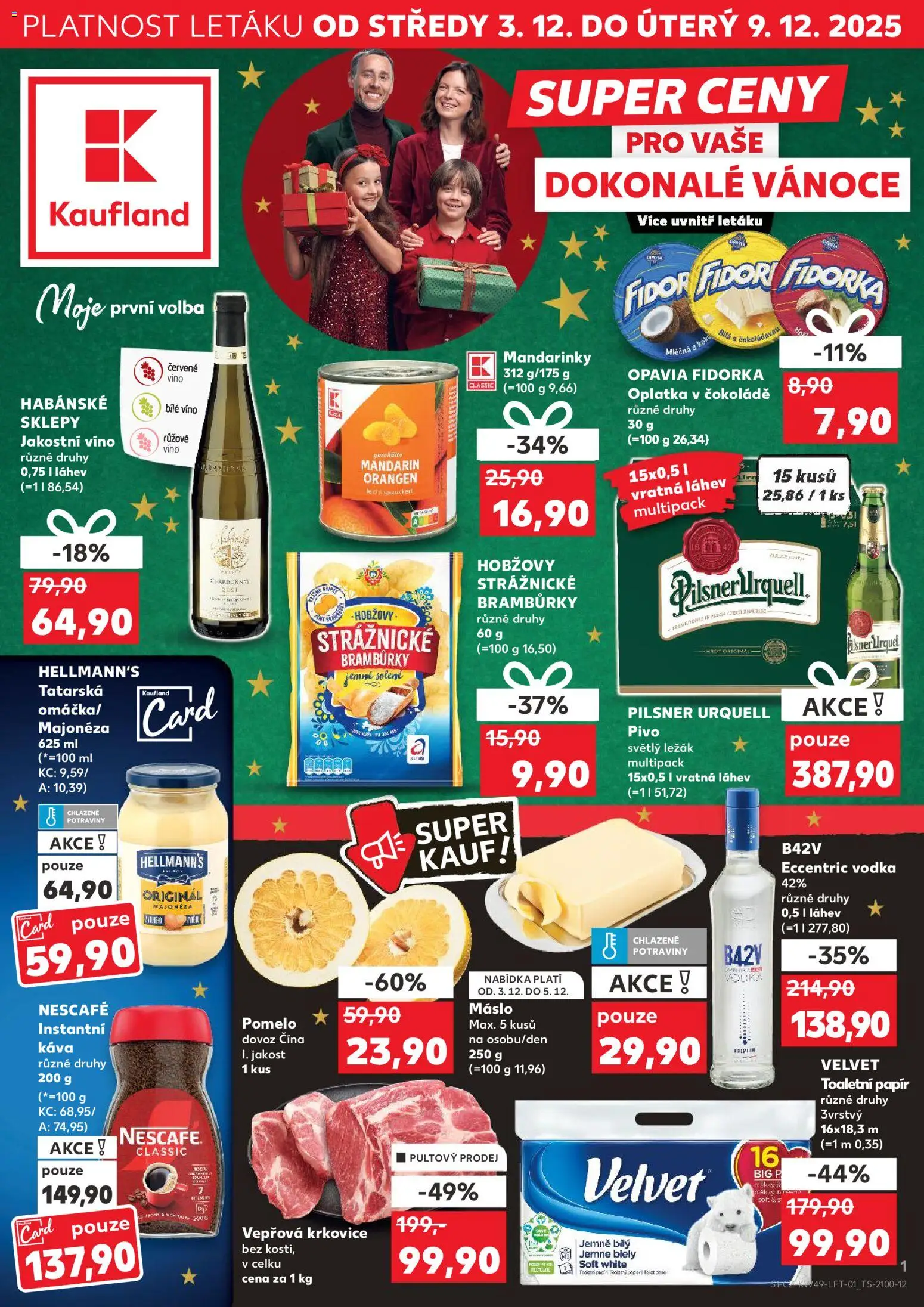 Náhled nabídky: Kaufland Leták - Ostrava platný od 03.12.2025