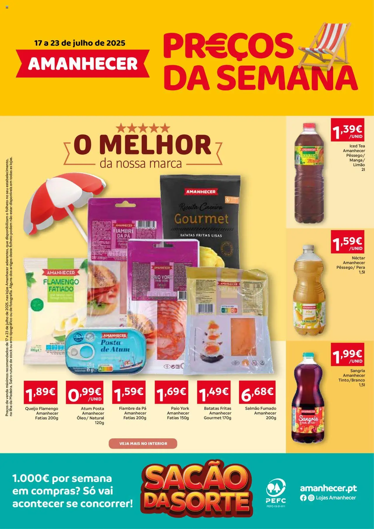 Amanhecer Folheto de 17/07/2025 - catálogo esta semana - página 1