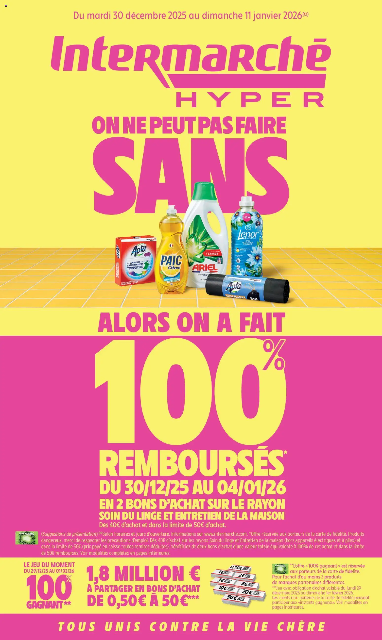 Prévisualisation de Découvrez nos offres de la semaine du magasin Intermarché formulaire valide 30/12/2025