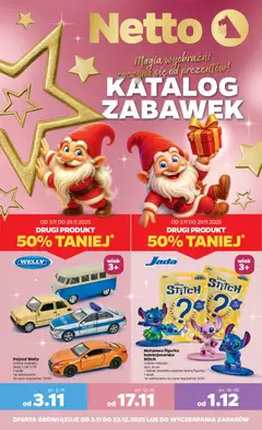 Pogląd gazetki "Zabawki" ze sklepu Netto ważnej od 03.11.2025