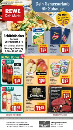 Vorschau von dem Prospekt des Geschäftes Rewe, gültig ab dem 02.03.2026