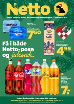 Eksempel på tilbudsavis Tilbudsavis fra butik Netto gyldig fra 20/12/2025