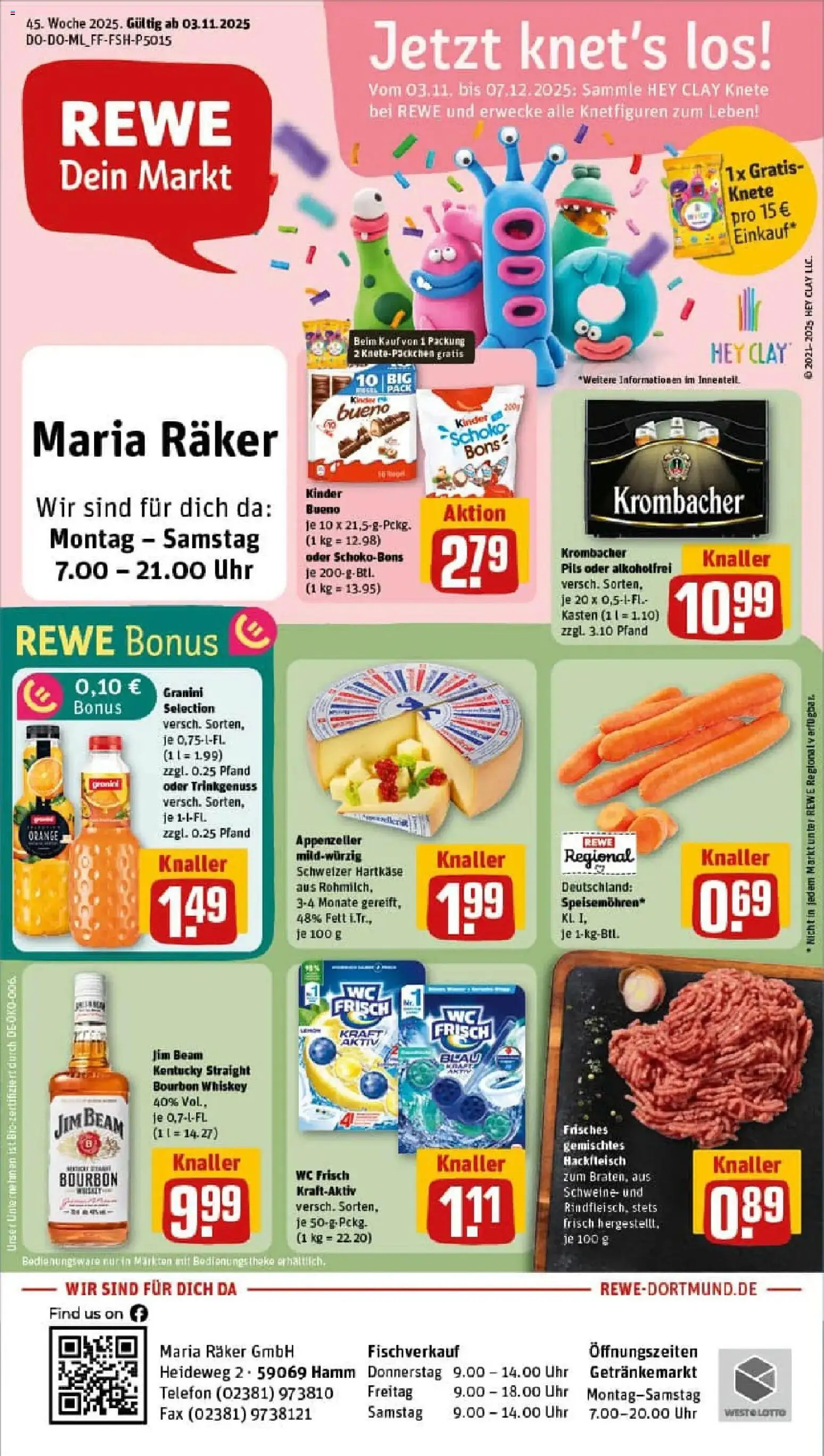 Vorschau von dem Prospekt des Geschäftes Rewe, gültig ab dem 02.11.2025