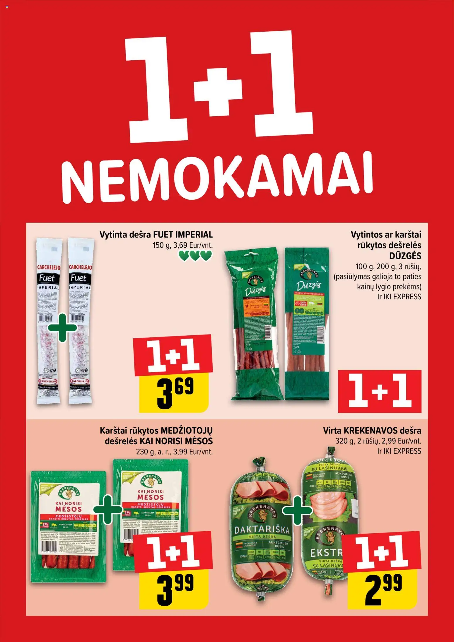 IKI parduotuvės leidinio Leidinys - Daugiau yra pigiau galiojančio nuo 2026.02.23 peržiūra
