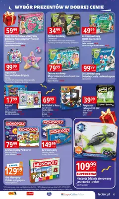 Pogląd gazetki "Prezenty" ze sklepu E.Leclerc ważnej od 02.12.2025 | Strona: 17