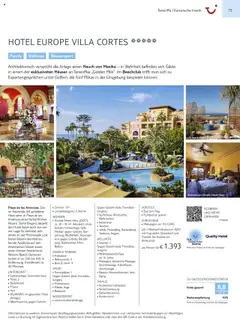 Vorschau von dem Prospekt des Geschäftes TUI, gültig ab dem 01.11.2025 | Seite: 75