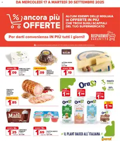 Anteprima dell'opuscolo Volantino Ancora più offerte dal negozio Iperal valido da 17/09/2025