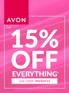 Preview of AVON Offers valid from 26/08/2025