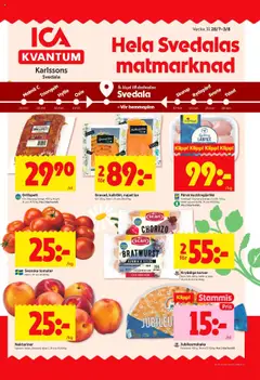 Förhandsgranska reklamblad Svedala från butik ICA Kvantum gäller från 28/07/2025