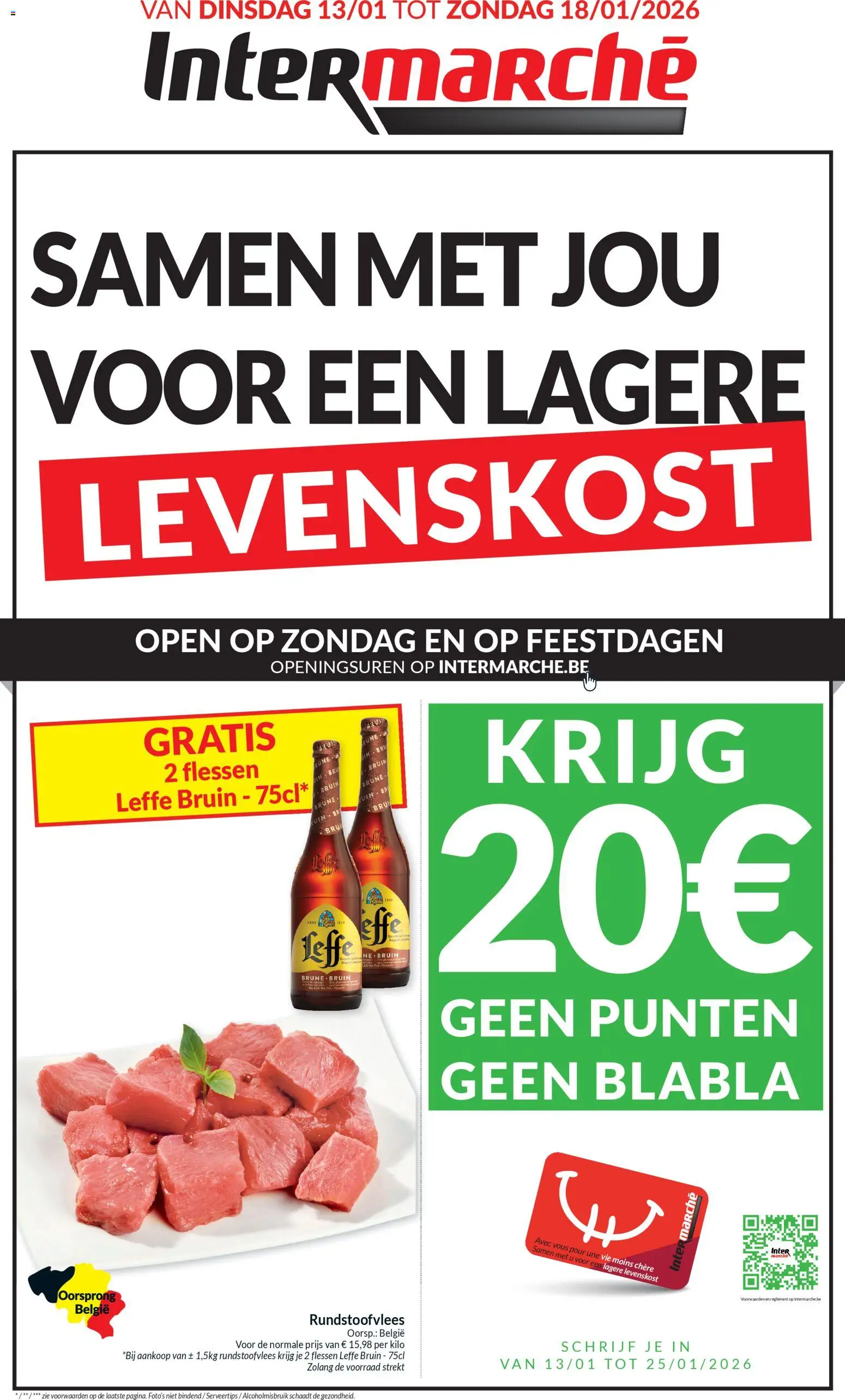 Voorbeeld van Folder week 3 van winkel Intermarché geldig vanaf 13/01/2026