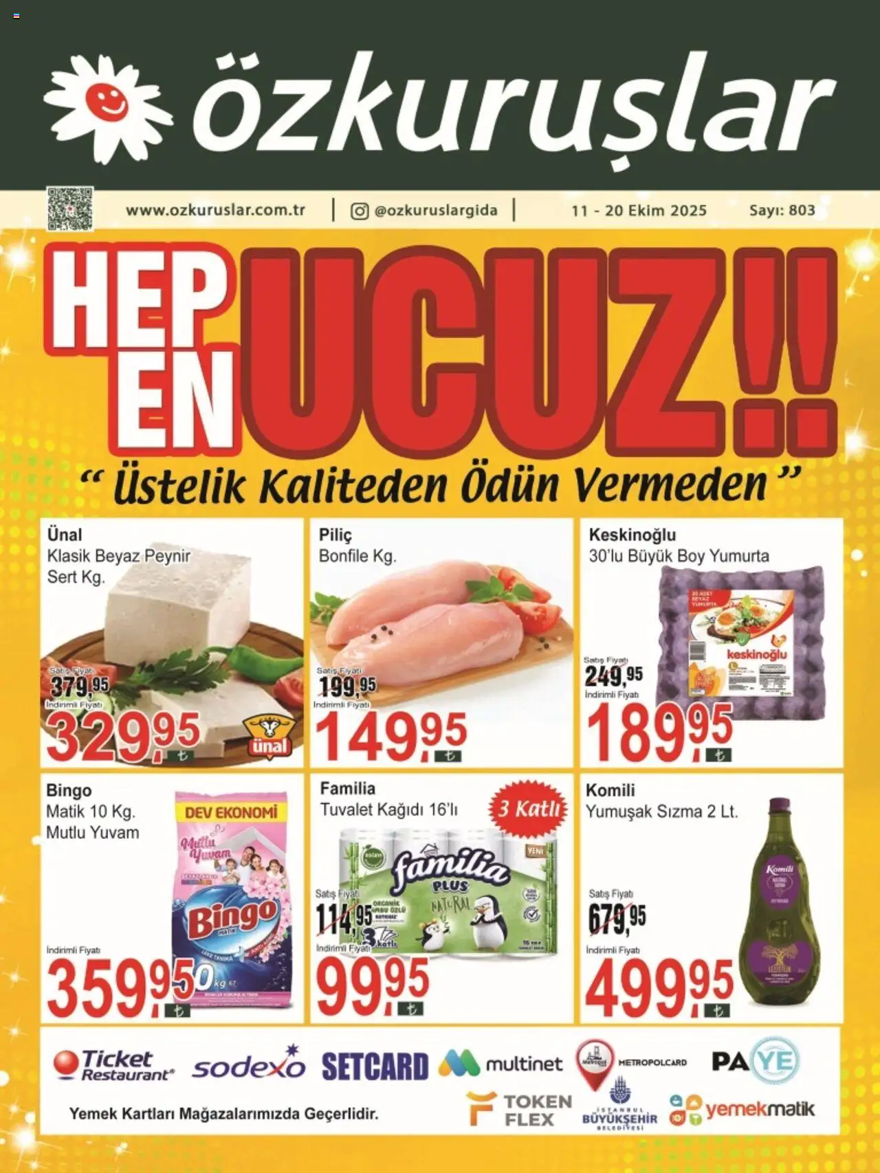 Özkuruşlar Katalog (11 - 20 Ekim 2025) - Sayfa numarası 1