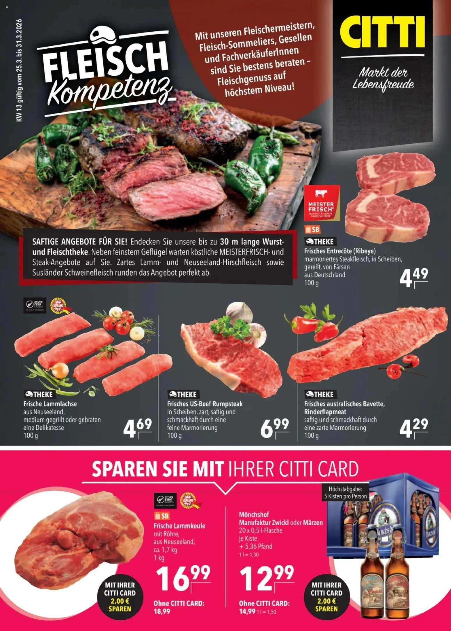 Eksempel på tilbudsavis CITTI - Tilbud fra butik CITTI gyldig fra 25/03/2026