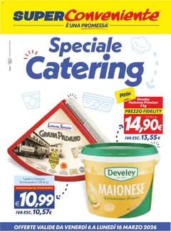 Anteprima dell'opuscolo SuperConveniente volantino Catering Enna, Misterbianco dal negozio SuperConveniente valido da 06/03/2026