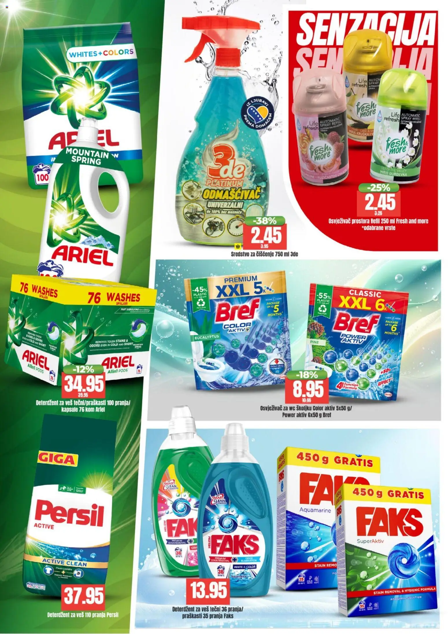 Pregled letka Katalog trgovine Bingo vrijedi od 2026.01.06