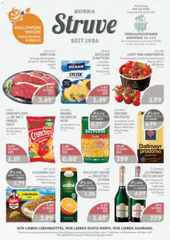 Vorschau von dem Prospekt des Geschäftes Edeka Struve, gültig ab dem 27.10.2025