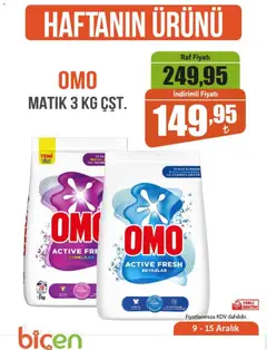 Biçen Market Haftanın Ürünü 09.12.2025 - Broşürünün önizlemesi