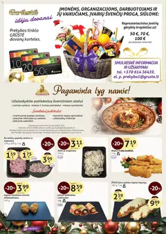 GRUSTE parduotuvės leidinio Leidinys galiojančio nuo 2025.12.01 peržiūra | puslapis: 2