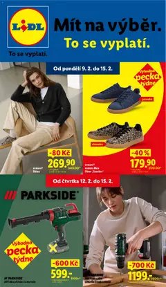 Náhled nabídky: Lidl Leták - Spotřební zboží platný od 09.02.2026