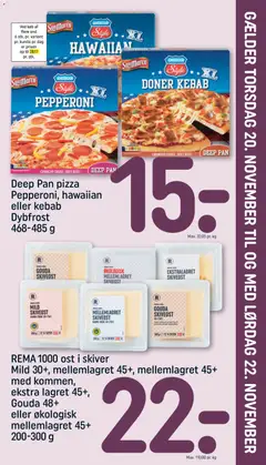 Eksempel på tilbudsavis Tilbudsavis fra butik Rema 1000 gyldig fra 16/11/2025 | Side: 25