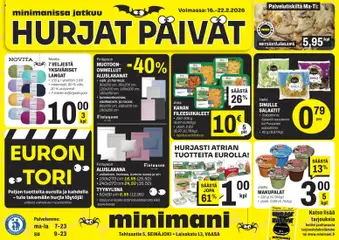 Kaupan Minimani Tarjoukset - Seinäjoki esikatselu, voimassa 16/02/2026