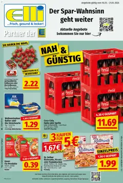 Vorschau von dem Prospekt des Geschäftes Elli Markt, gültig ab dem 16.03.2026