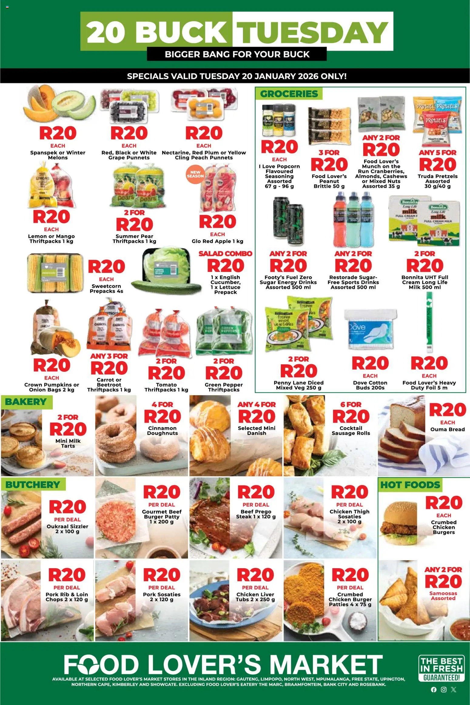 Preview of Food Lover's Market flyer valid from 20/01/2026