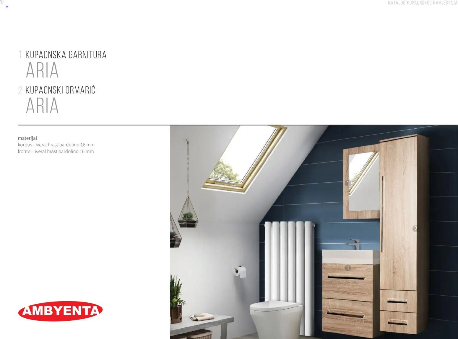 Pregled letka Katalog Kupaonski namještaj trgovine AMBYENTA vrijedi od 2025.10.01