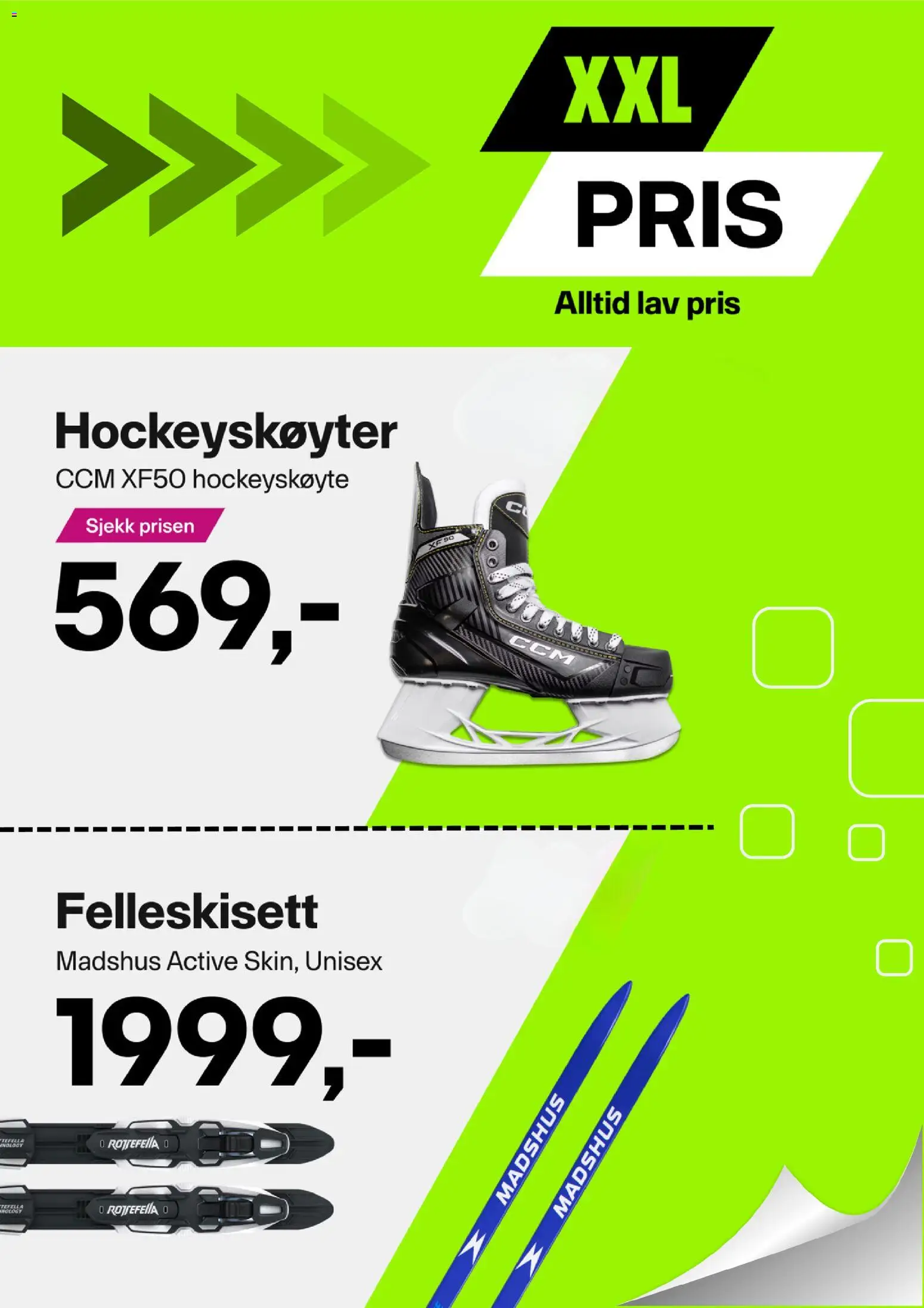 Forhåndsvis Kundeavis fra butikk XXL gyldig fra 27/01/2026