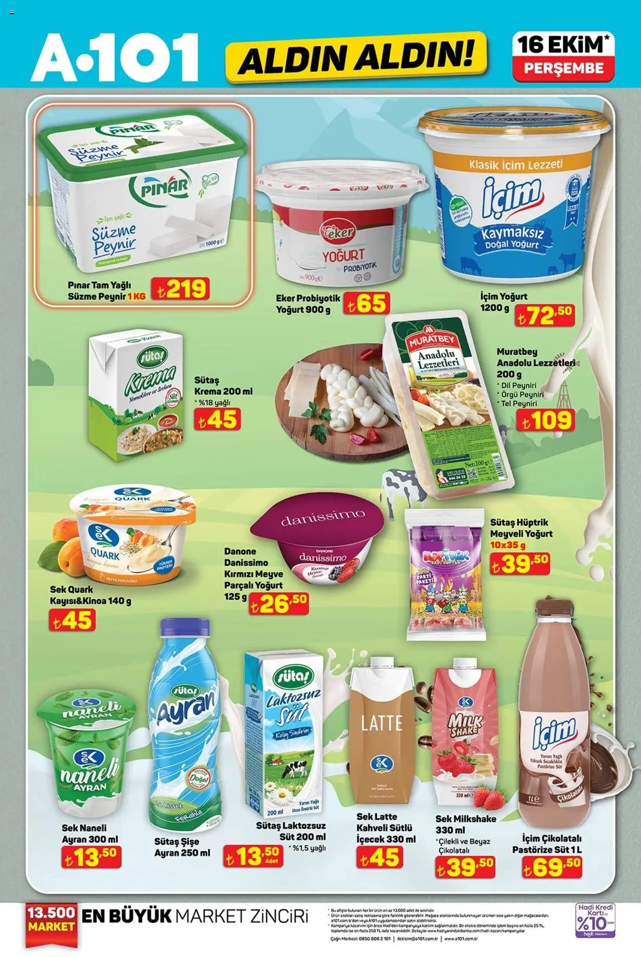 A101 Katalog Aldın Aldın (16 Ekim 2025) - Broşür bu hafta - Sayfa numarası 1