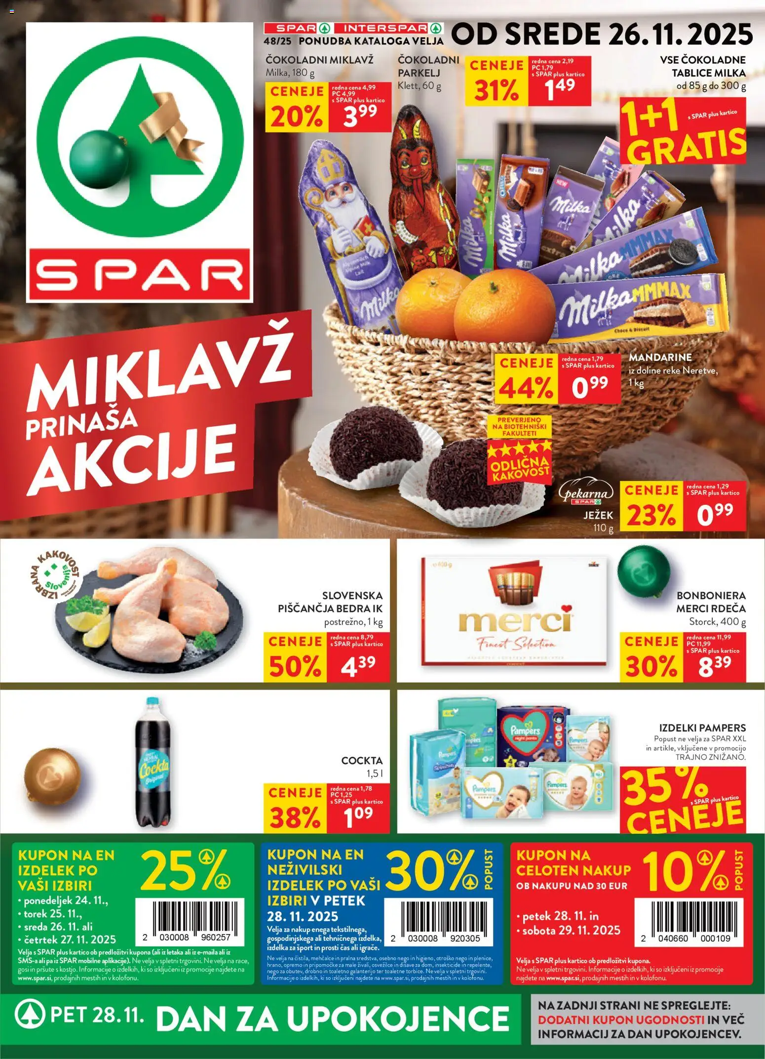Predogled kataloga iz trgovine Spar veljaven od 26.11.2025