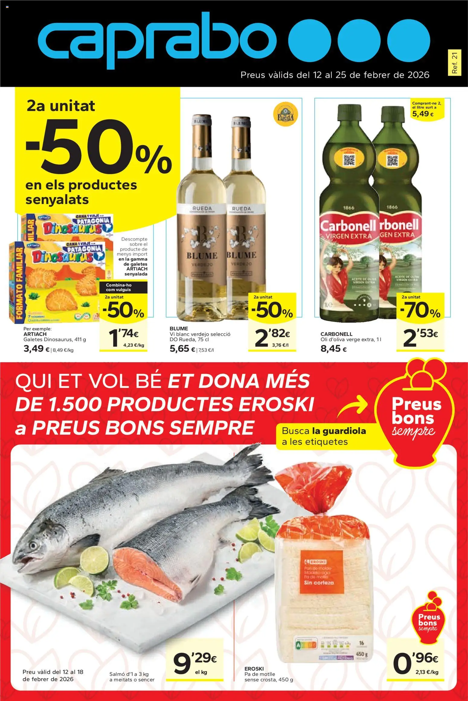 Vista previa del folleto de la tienda Caprabo válido desde el 12/02/2026 