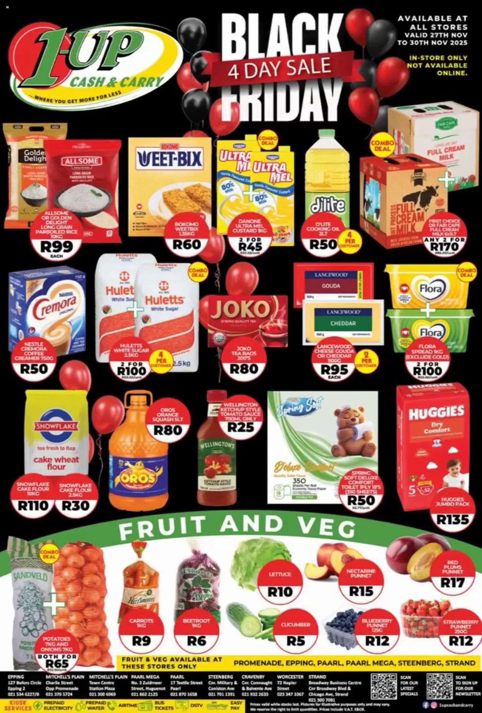 Preview of 1UP Cash & Carry flyer valid from 27/11/2025