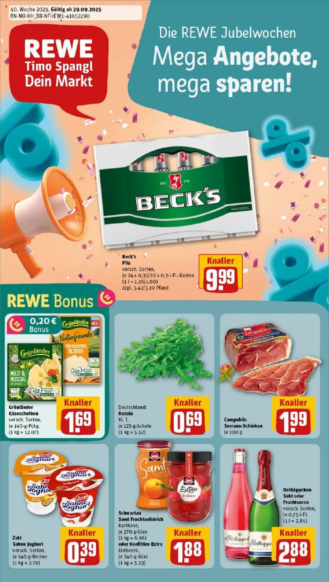 REWE Prospekt ab 29.09.2025 nächste Woche - Prospekt Hamburg	