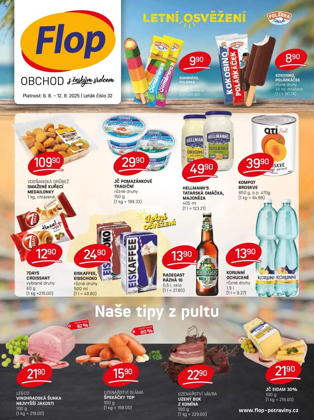  Flop Leták (06.08.2025 - 12.08.2025)