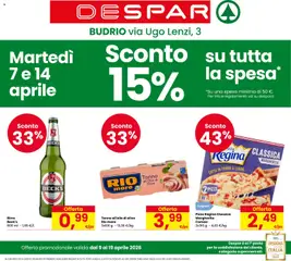 Anteprima dell'opuscolo Despar volantino Budrio dal negozio Despar valido da 09/04/2026