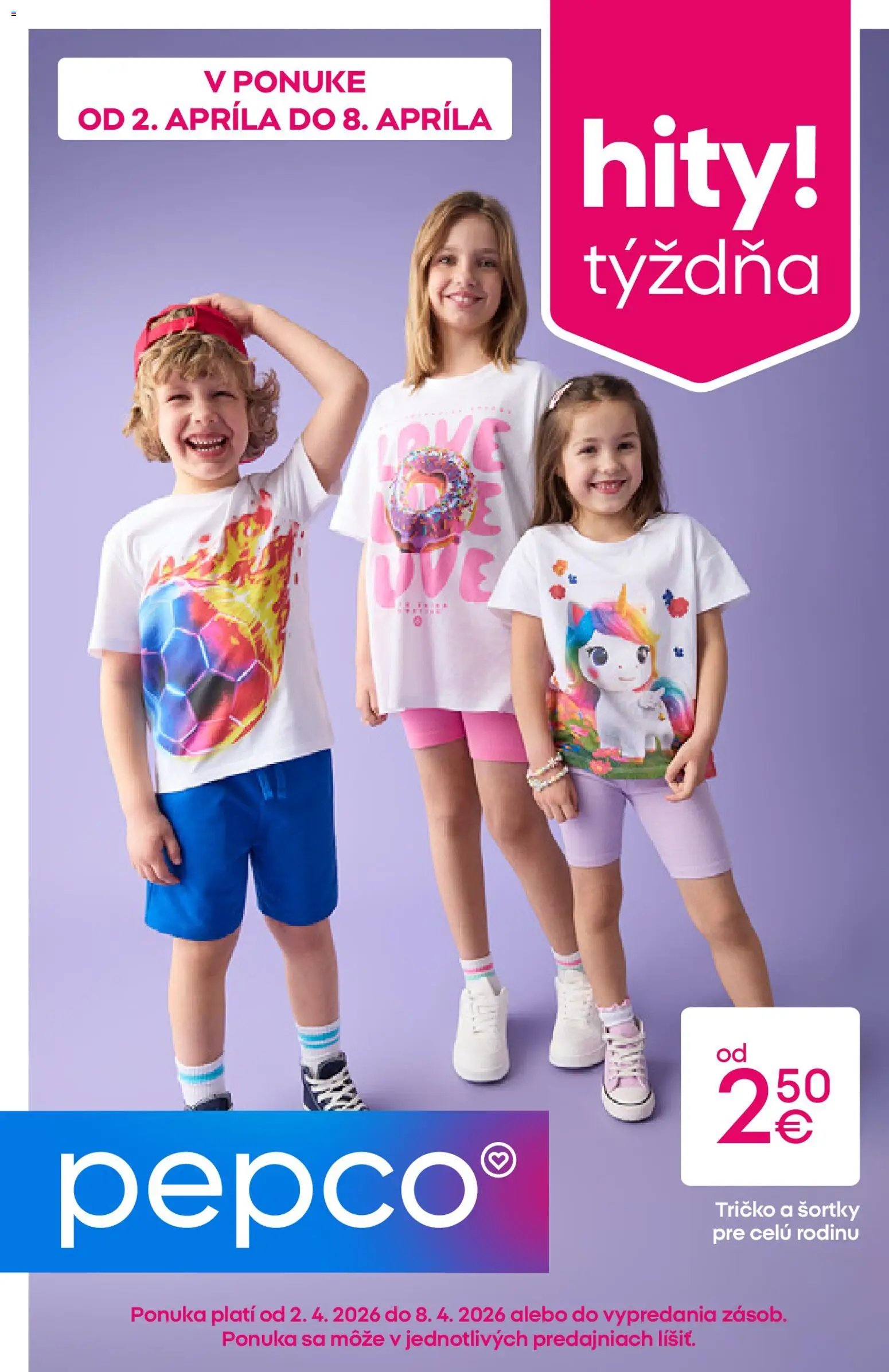 Náhľad Pepco letáku platného od 02.04.2026