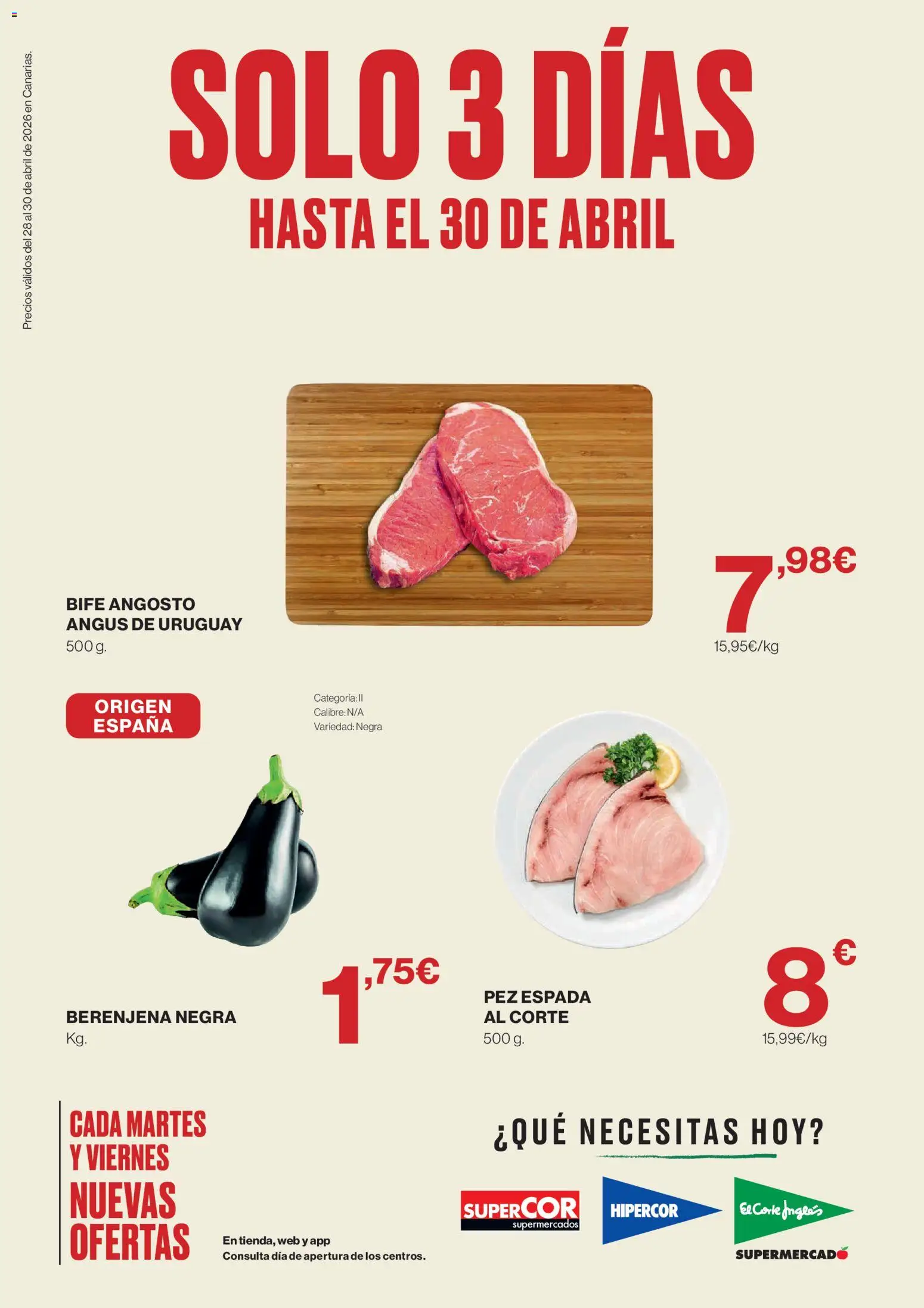 Vista previa del folleto de la tienda Supercor válido desde el 28/04/2026 