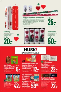 Eksempel på tilbudsavis Tilbudsavis fra butik Min Købmand gyldig fra 07/11/2025 | Side: 14