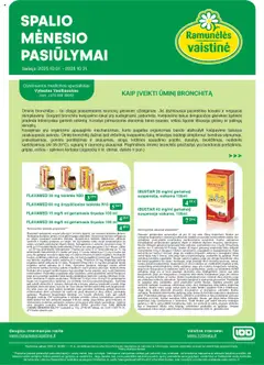 Ramunélés parduotuvės leidinio Leidinys galiojančio nuo 2025.10.01 peržiūra