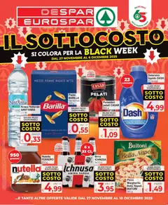 Anteprima dell'opuscolo Black Friday dal negozio Eurospar valido da 27/11/2025