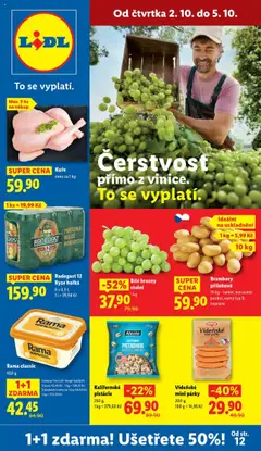 Náhled nabídky: Lidl Leták platný od 02.10.2025