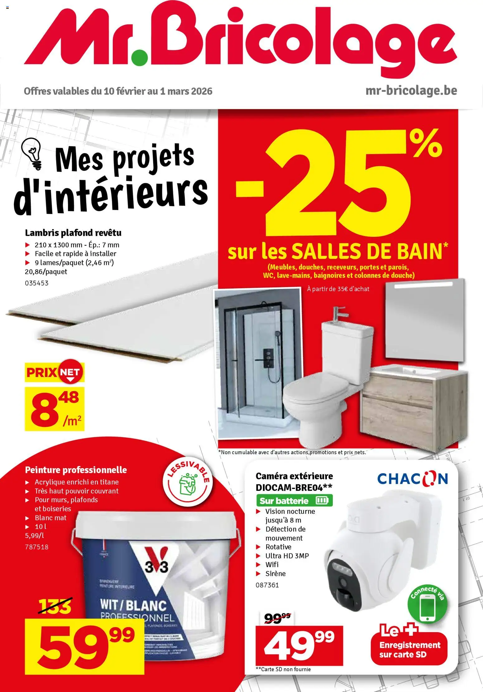 Prévisualisation de Folder / Publicité du magasin Mr Bricolage formulaire valide 10/02/2026