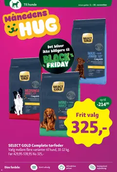 Eksempel på tilbudsavis Black Friday fra butik Maxi Zoo gyldig fra 01/11/2025 | Side: 4