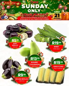 Preview of Take n Pay flyer valid from 21/12/2025