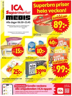 Förhandsgranska reklamblad Stockholm från butik ICA Supermarket gäller från 05/01/2026
