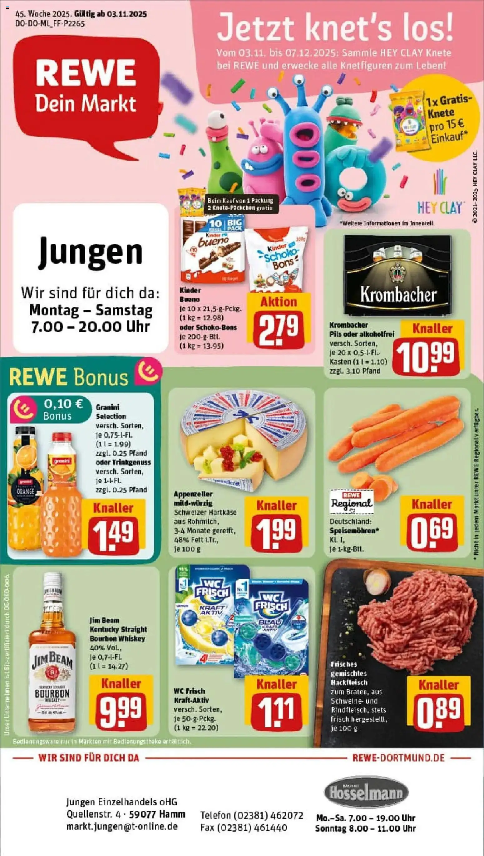 Vorschau von dem Prospekt des Geschäftes Rewe, gültig ab dem 02.11.2025