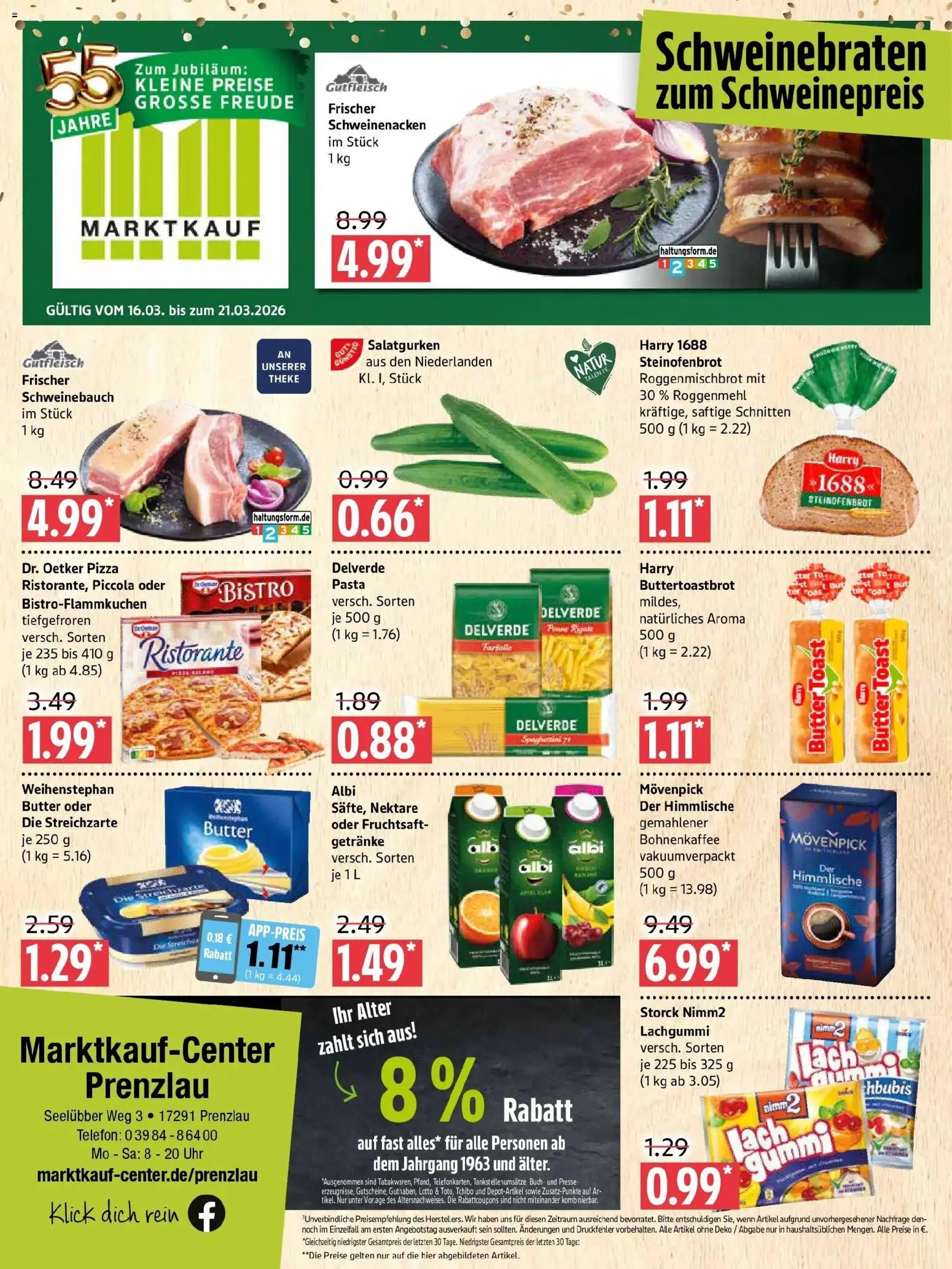 Vorschau von dem Prospekt des Geschäftes Marktkauf, gültig ab dem 16.03.2026